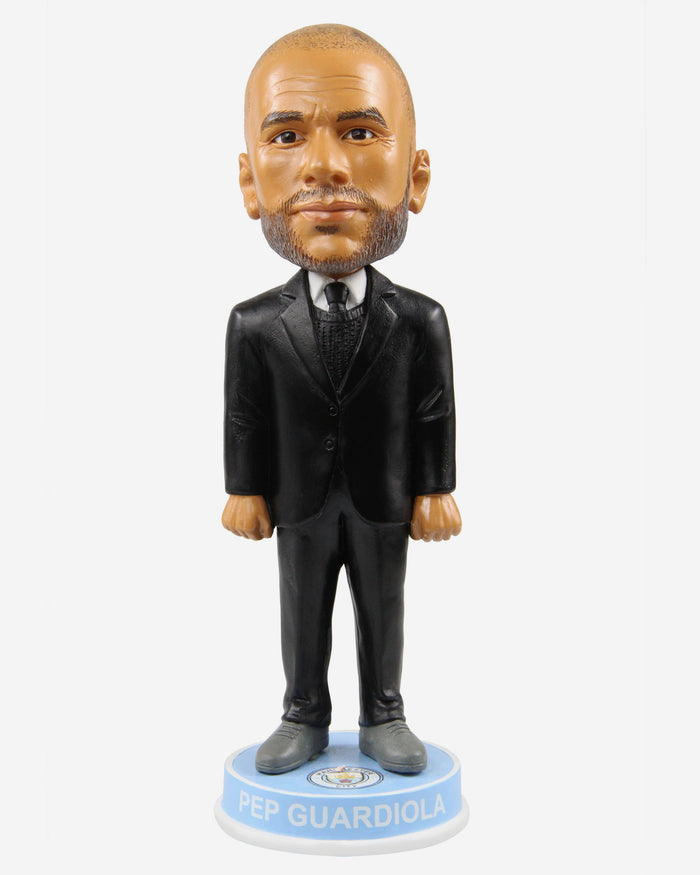 Pep Guardiola Manchester City FC Bobblehead FOCO - FOCO.com | UK & IRE