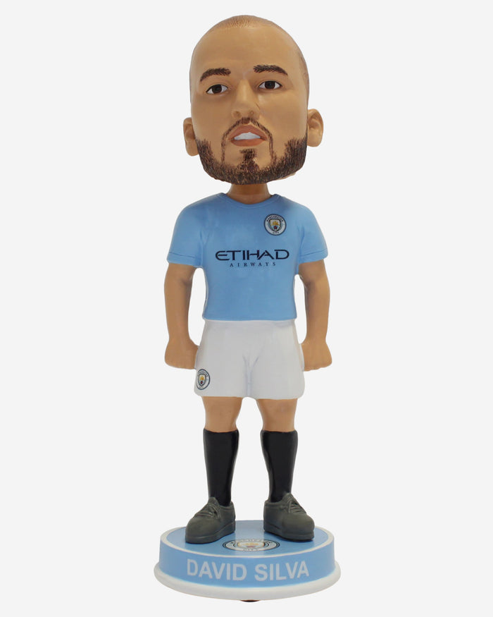 David Silva Manchester City FC Bobblehead FOCO - FOCO.com | UK & IRE