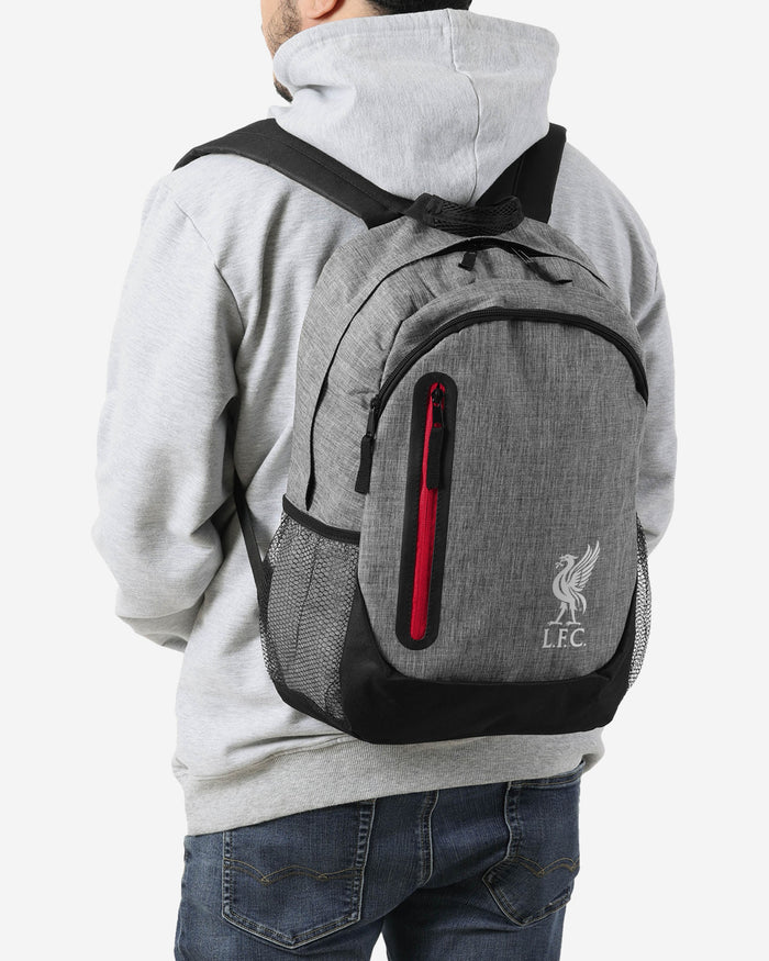 Liverpool FC Grey Backpack FOCO - FOCO.com | UK & IRE