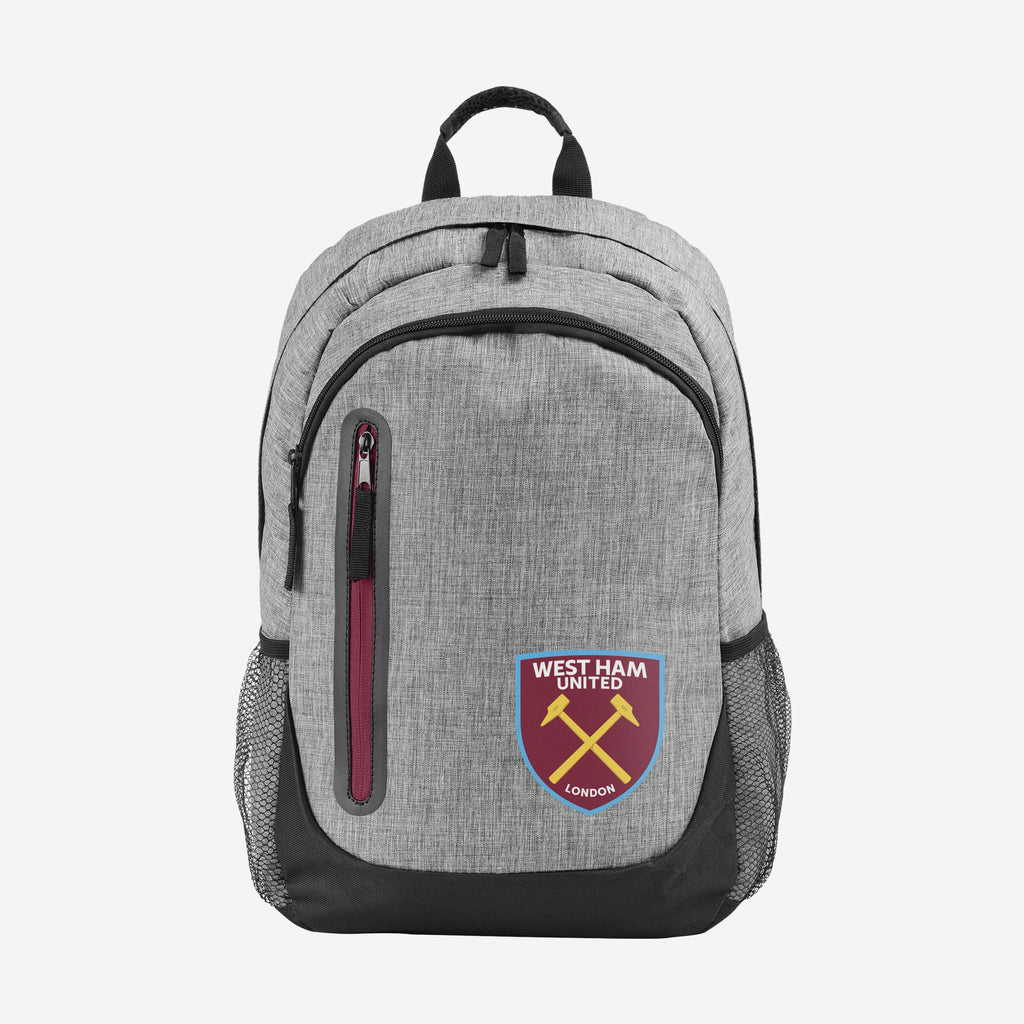 West Ham United Official Licensed Backpack - Boys & Girls School Bag With Boot & Bottle