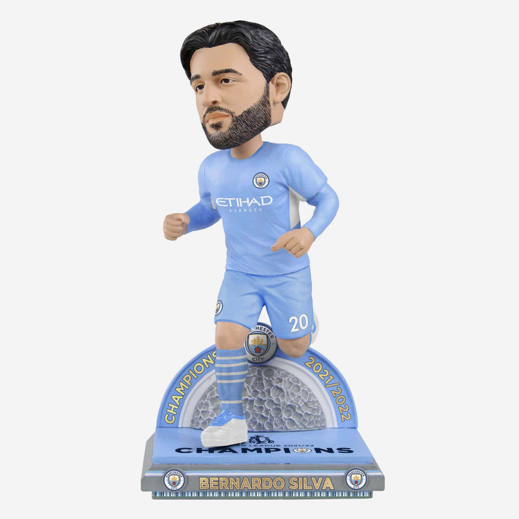 Bernardo Silva Manchester City FC Premier League Champions Bobblehead FOCO - FOCO.com | UK & IRE