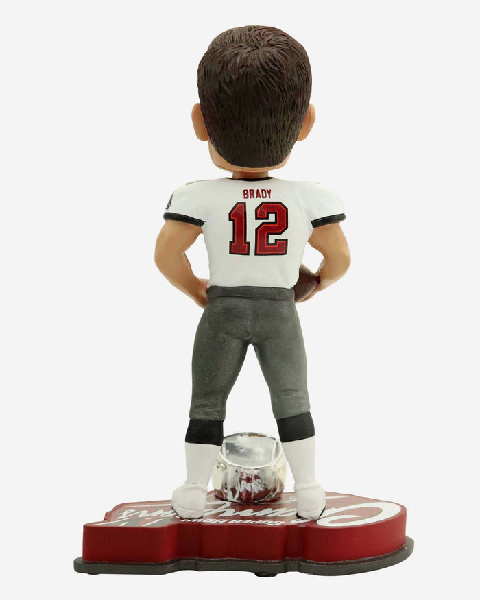 Tom Brady Tampa Bay Buccaneers Super Bowl LV Champions Bobblehead FOCO - FOCO.com | UK & IRE