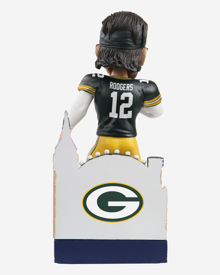 Aaron Rodgers Green Bay Packers 2022 International Game Bobblehead FOCO - FOCO.com | UK & IRE