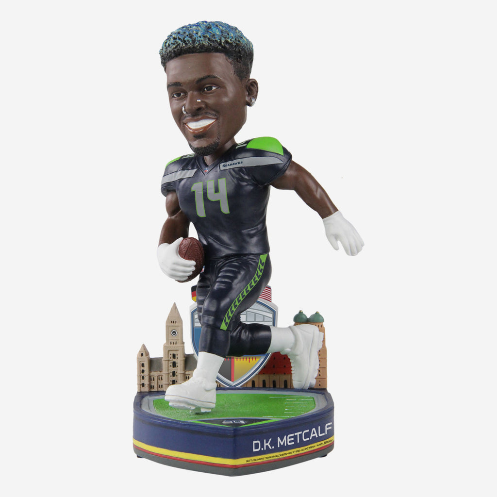 DK Metcalf Seattle Seahawks 2022 International Game Bobblehead FOCO - FOCO.com | UK & IRE