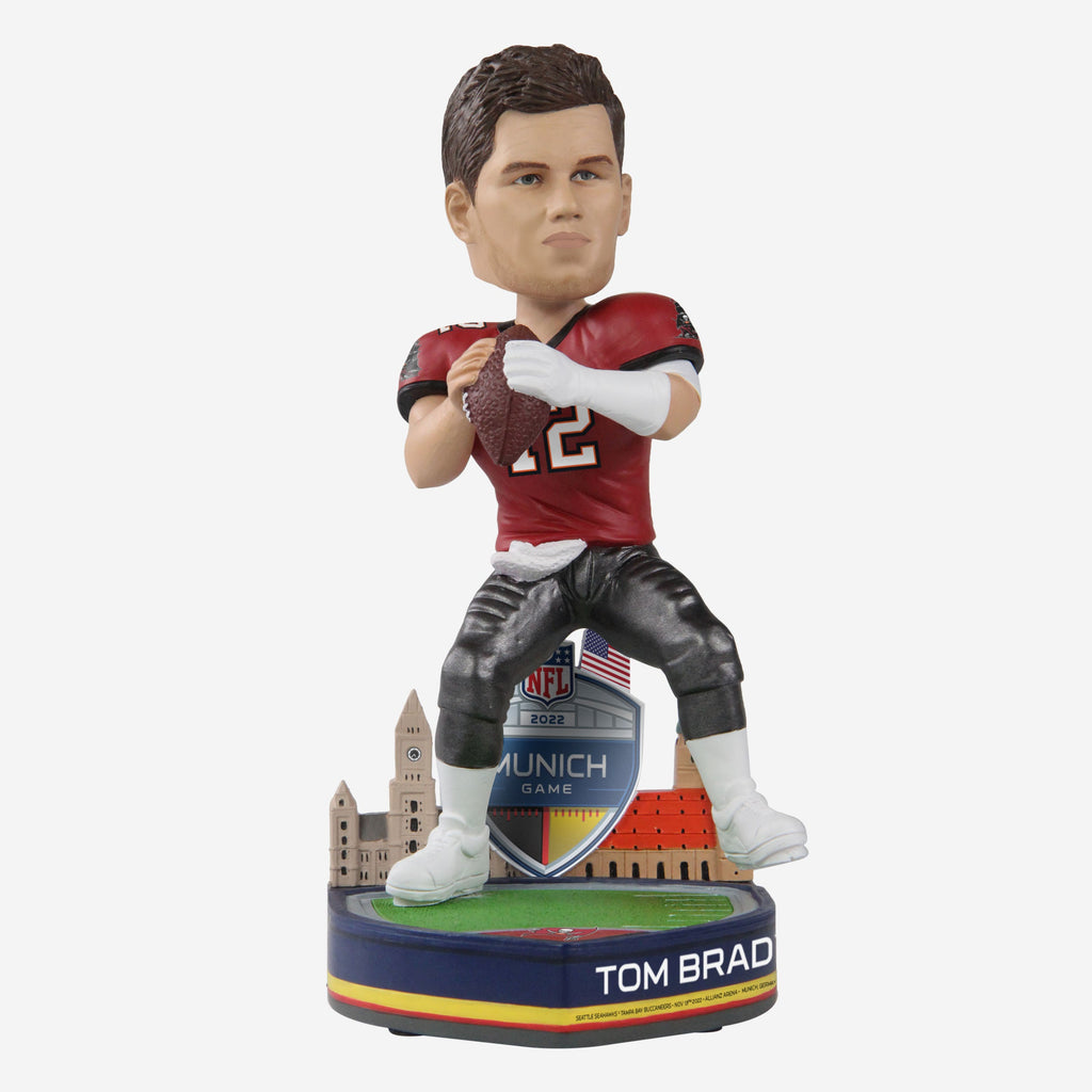 Tom Brady Tampa Bay Buccaneers 2022 International Game Bobblehead FOCO - FOCO.com | UK & IRE