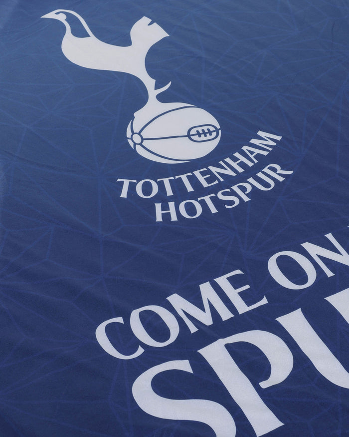Tottenham Hotspur Slogan Sherpa Plush Throw Blanket FOCO - FOCO.com | UK & IRE