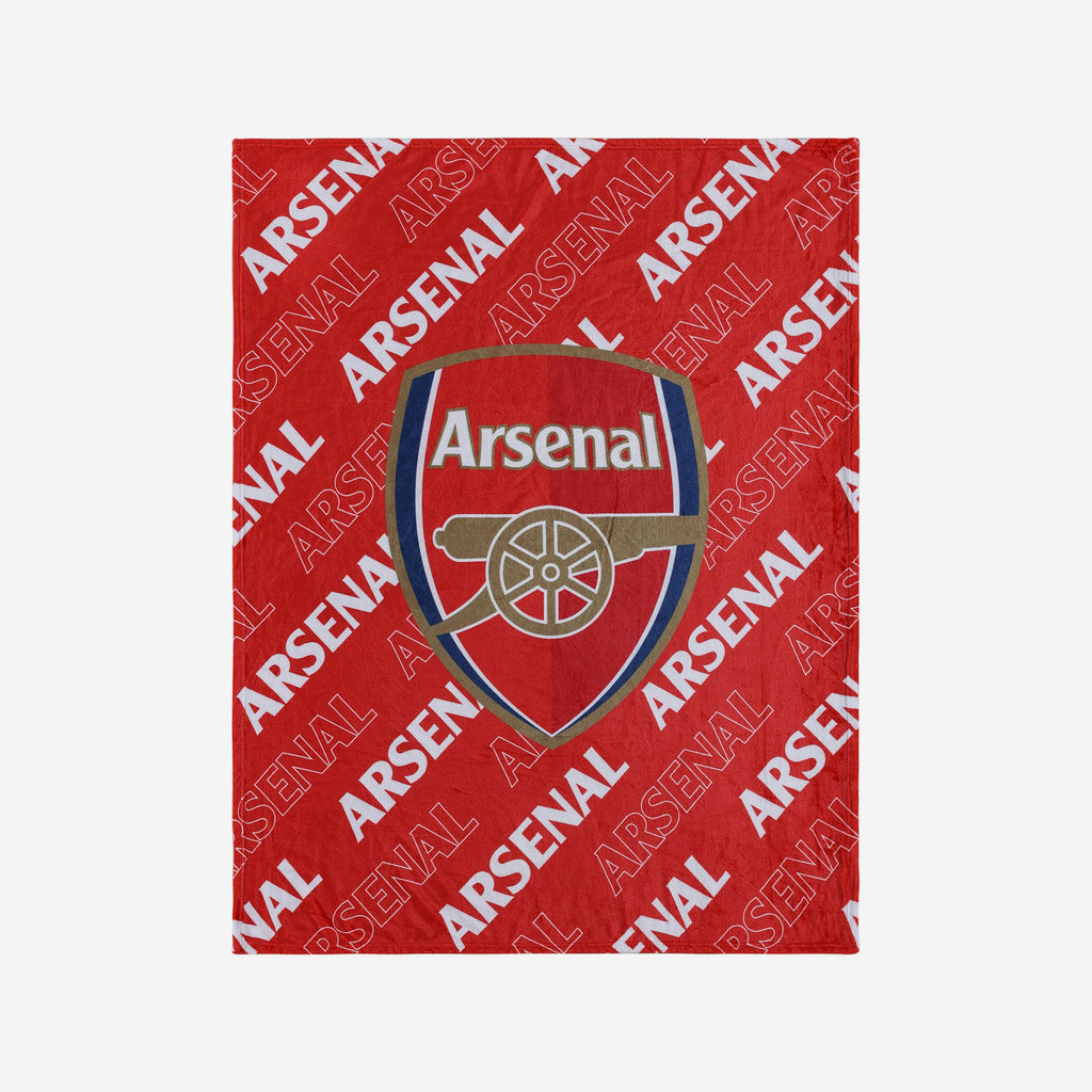 Arsenal FC Supreme Slumber Plush Throw Blanket FOCO - FOCO.com | UK & IRE