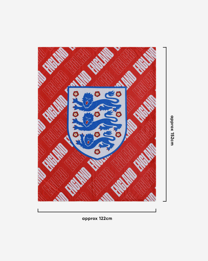 England Supreme Slumber Plush Throw Blanket FOCO - FOCO.com | UK & IRE