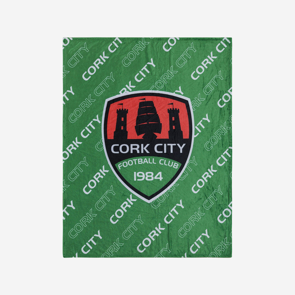 Cork City FC Supreme Slumber Plush Throw Blanket FOCO - FOCO.com | UK & IRE