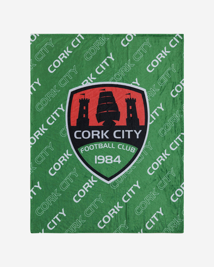 Cork City FC Supreme Slumber Plush Throw Blanket FOCO - FOCO.com | UK & IRE
