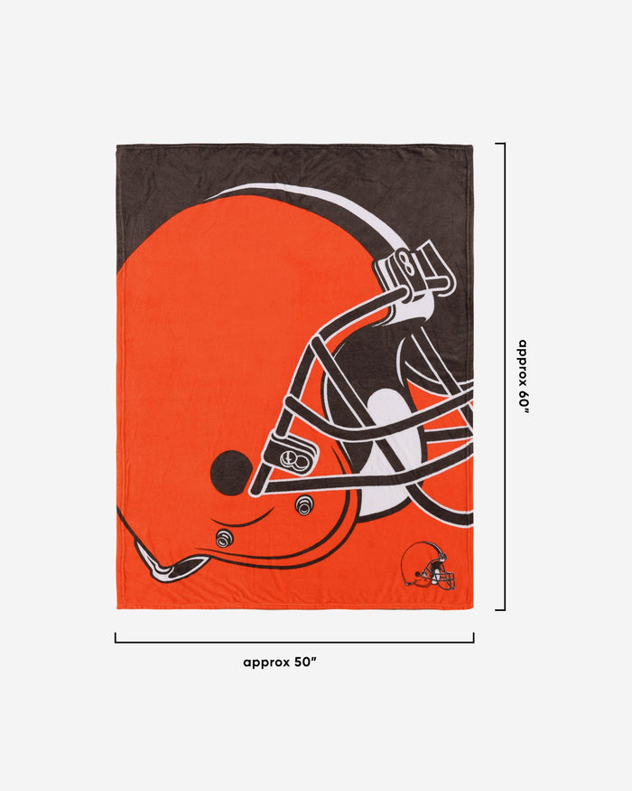Cleveland Browns Supreme Slumber Plush Throw Blanket FOCO - FOCO.com | UK & IRE