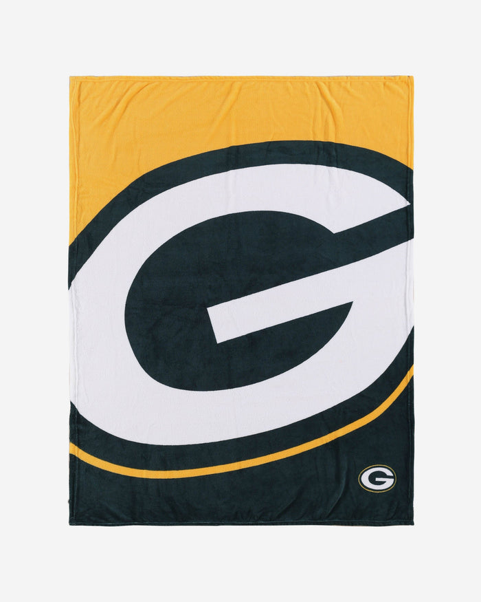 Green Bay Packers Supreme Slumber Plush Throw Blanket FOCO - FOCO.com | UK & IRE