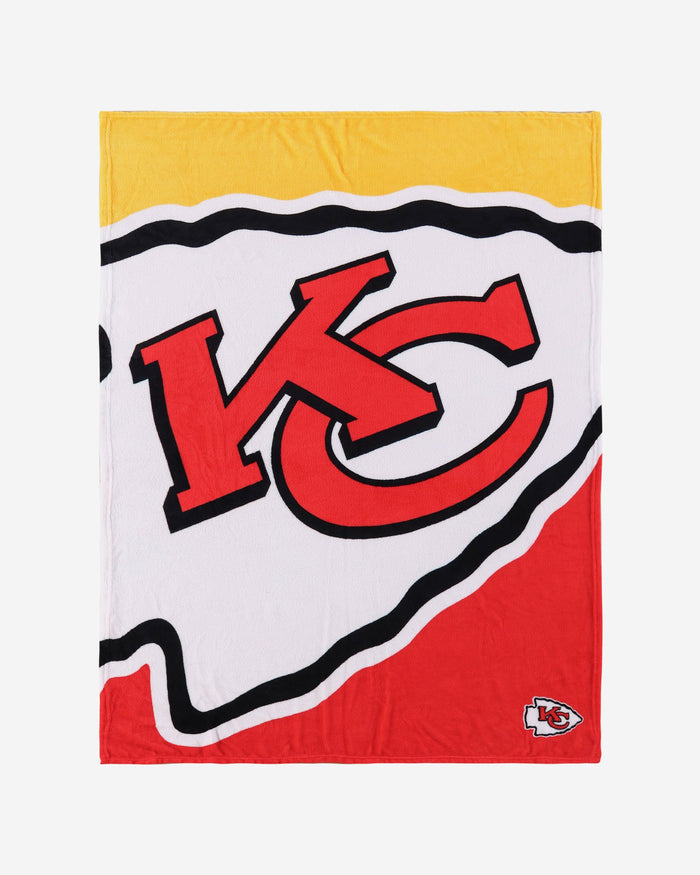 Kansas City Chiefs Supreme Slumber Plush Throw Blanket FOCO - FOCO.com | UK & IRE