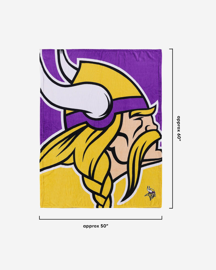 Minnesota Vikings Supreme Slumber Plush Throw Blanket FOCO - FOCO.com | UK & IRE