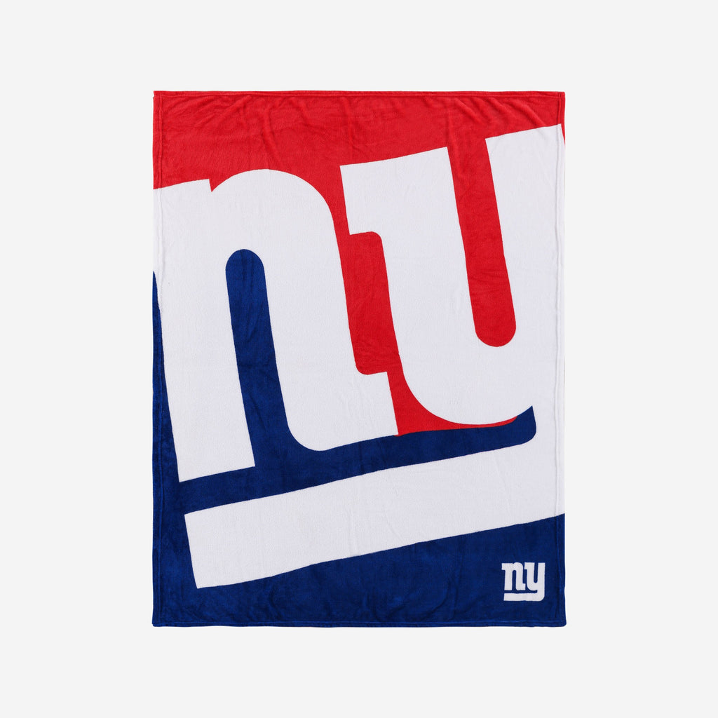 New York Giants Supreme Slumber Plush Throw Blanket FOCO - FOCO.com | UK & IRE