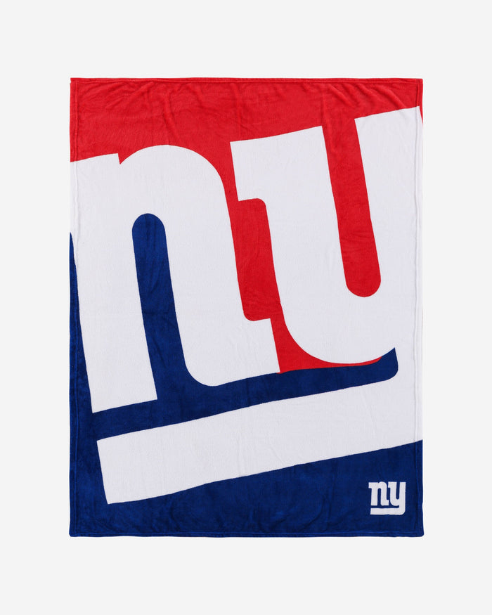 New York Giants Supreme Slumber Plush Throw Blanket FOCO - FOCO.com | UK & IRE