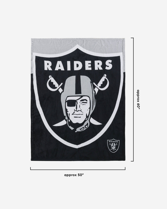 Las Vegas Raiders Supreme Slumber Plush Throw Blanket FOCO - FOCO.com | UK & IRE
