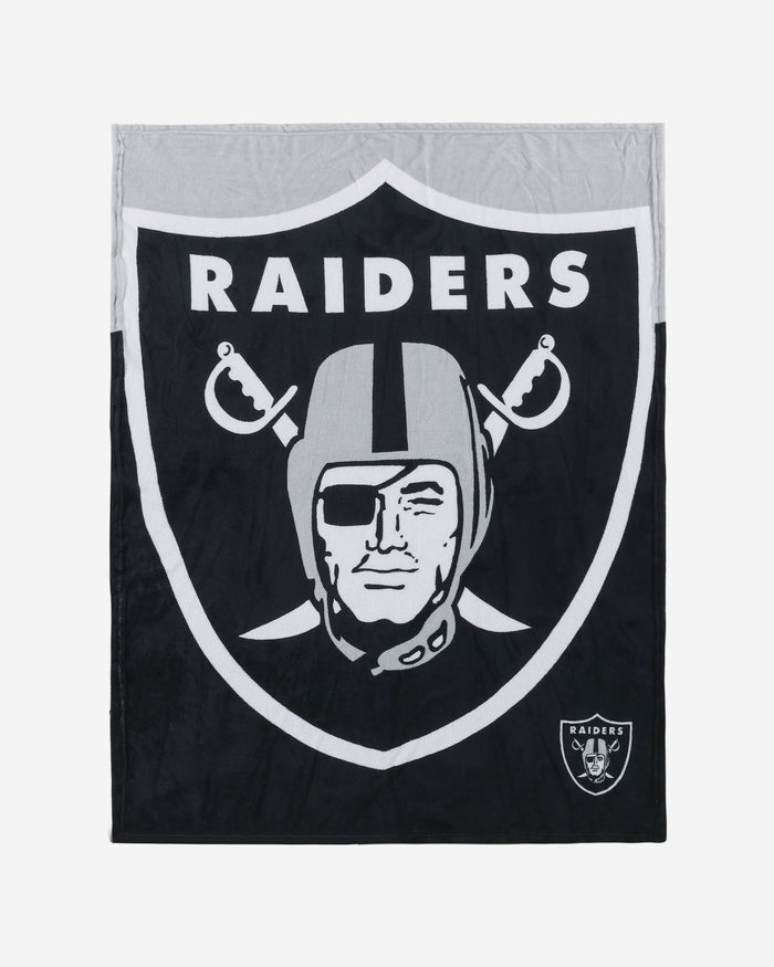 Las Vegas Raiders Supreme Slumber Plush Throw Blanket FOCO - FOCO.com | UK & IRE
