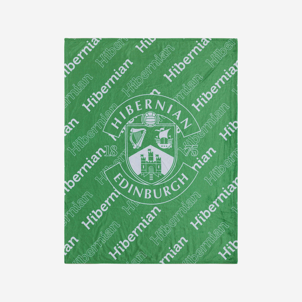 Hibernian FC Supreme Slumber Plush Throw Blanket FOCO - FOCO.com | UK & IRE