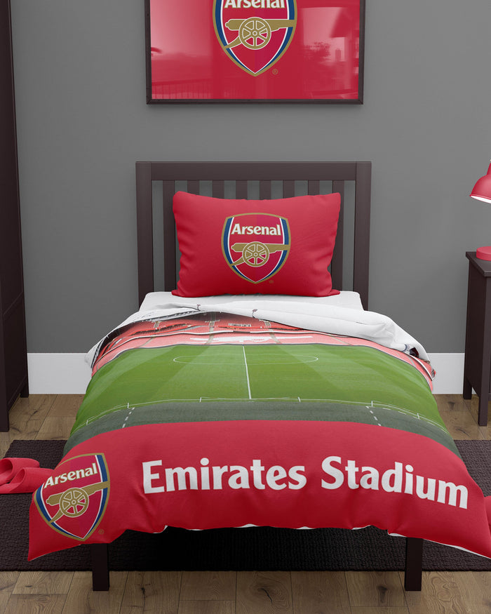 Arsenal FC Stadium Digital Print Single Duvet FOCO - FOCO.com | UK & IRE
