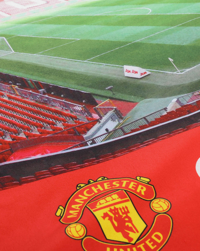 Manchester United FC Stadium Digital Print Blanket FOCO - FOCO.com | UK & IRE