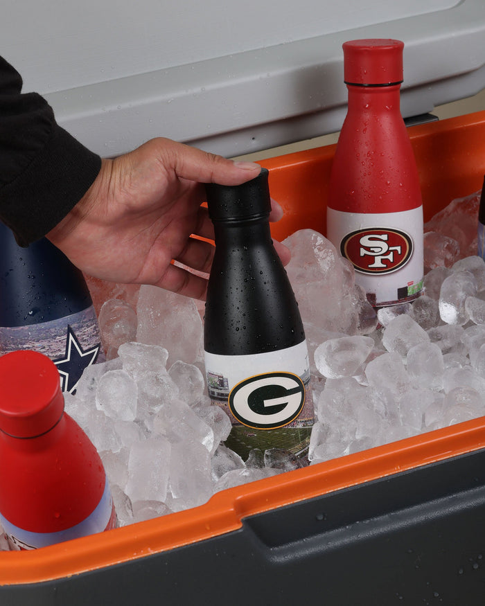 Green Bay Packers Primetime Metal 500 mL Bottle FOCO - FOCO.com | UK & IRE