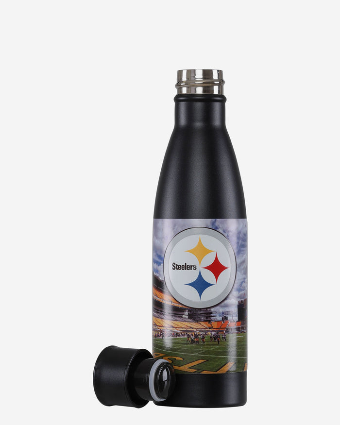 Pittsburgh Steelers Primetime Metal 500 mL Bottle FOCO - FOCO.com | UK & IRE