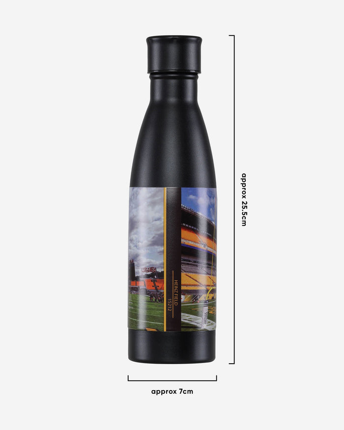 Pittsburgh Steelers Primetime Metal 500 mL Bottle FOCO - FOCO.com | UK & IRE