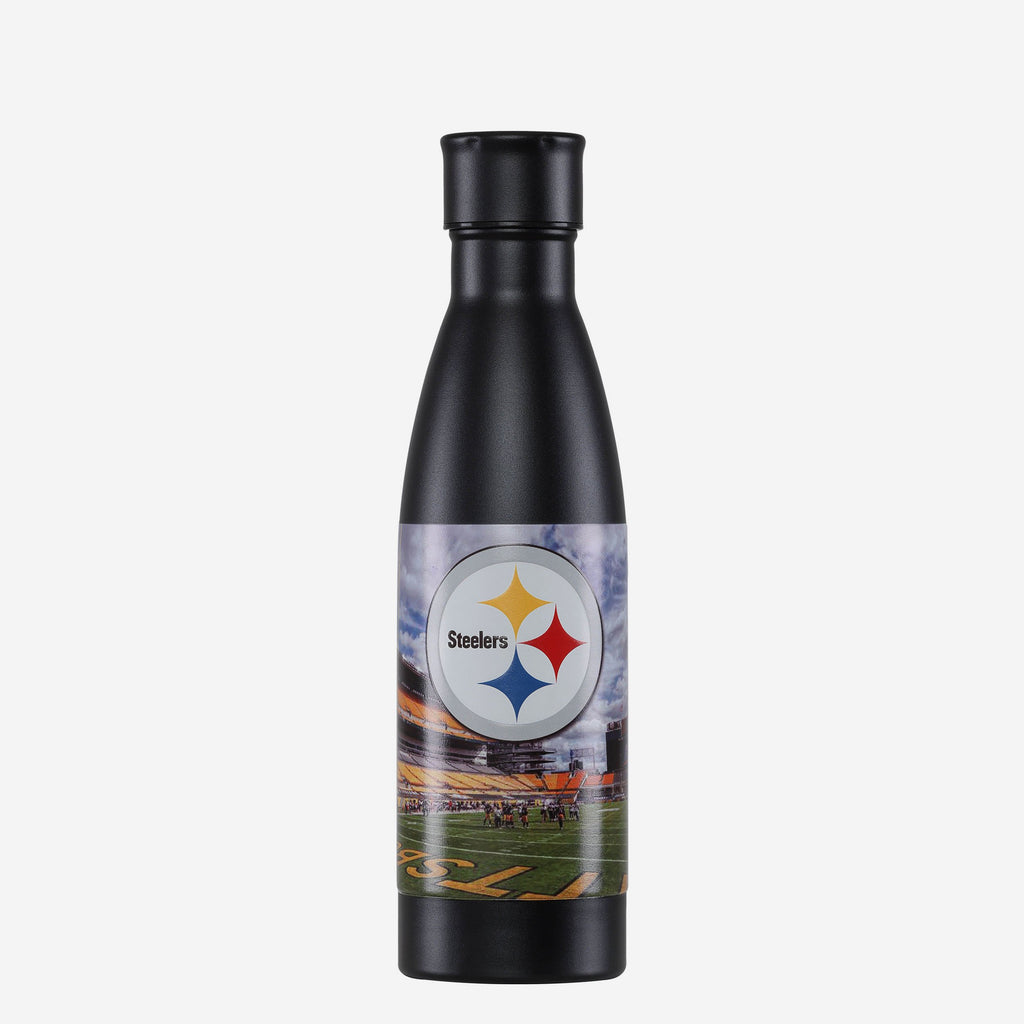 Pittsburgh Steelers Primetime Metal 500 mL Bottle FOCO - FOCO.com | UK & IRE