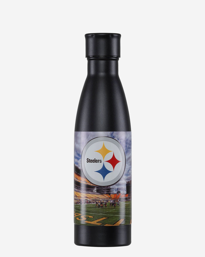 Pittsburgh Steelers Primetime Metal 500 mL Bottle FOCO - FOCO.com | UK & IRE