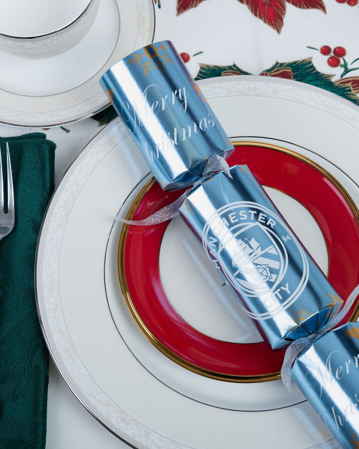 Manchester City FC 6 Pack Christmas Crackers FOCO - FOCO.com | UK & IRE