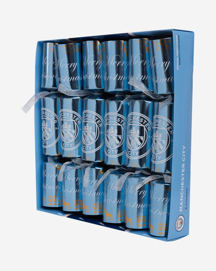 Manchester City FC 6 Pack Christmas Crackers FOCO - FOCO.com | UK & IRE