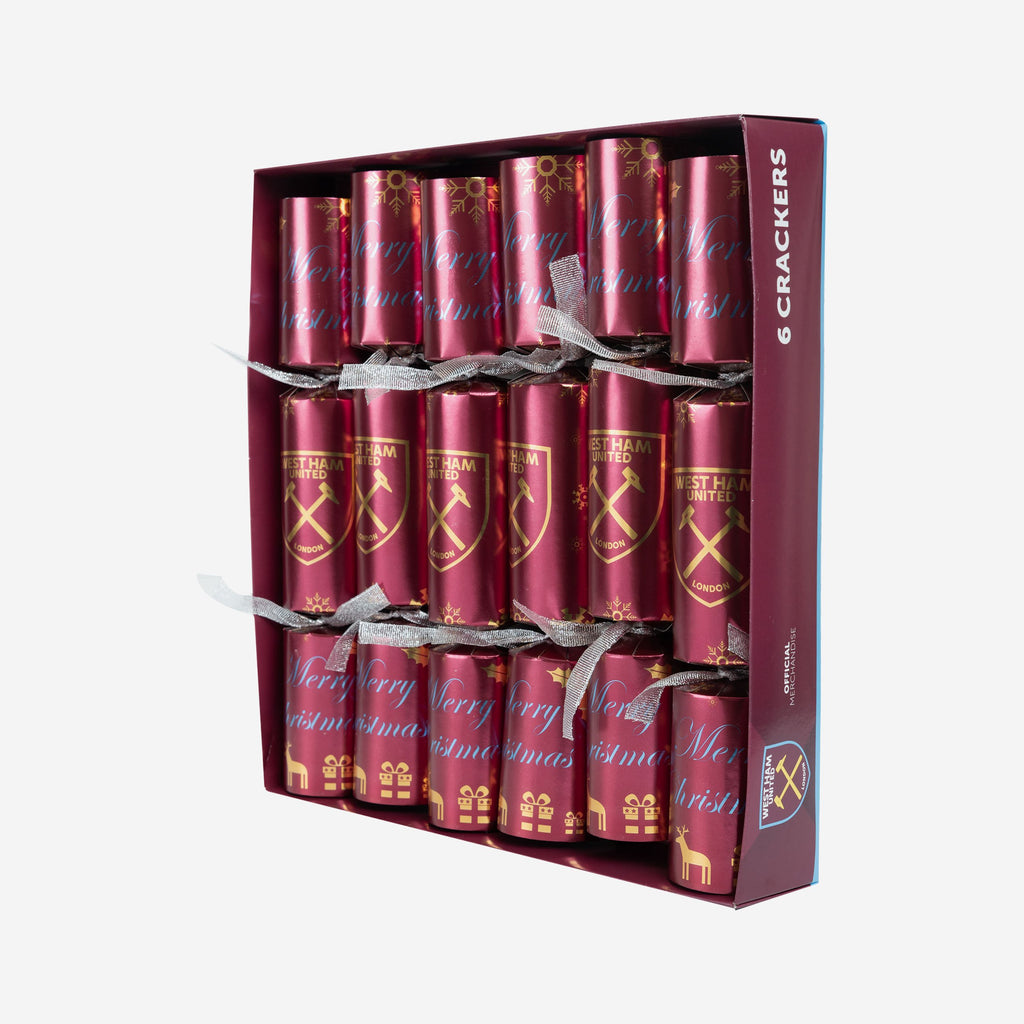 West Ham United FC 6 Pack Christmas Crackers FOCO - FOCO.com | UK & IRE