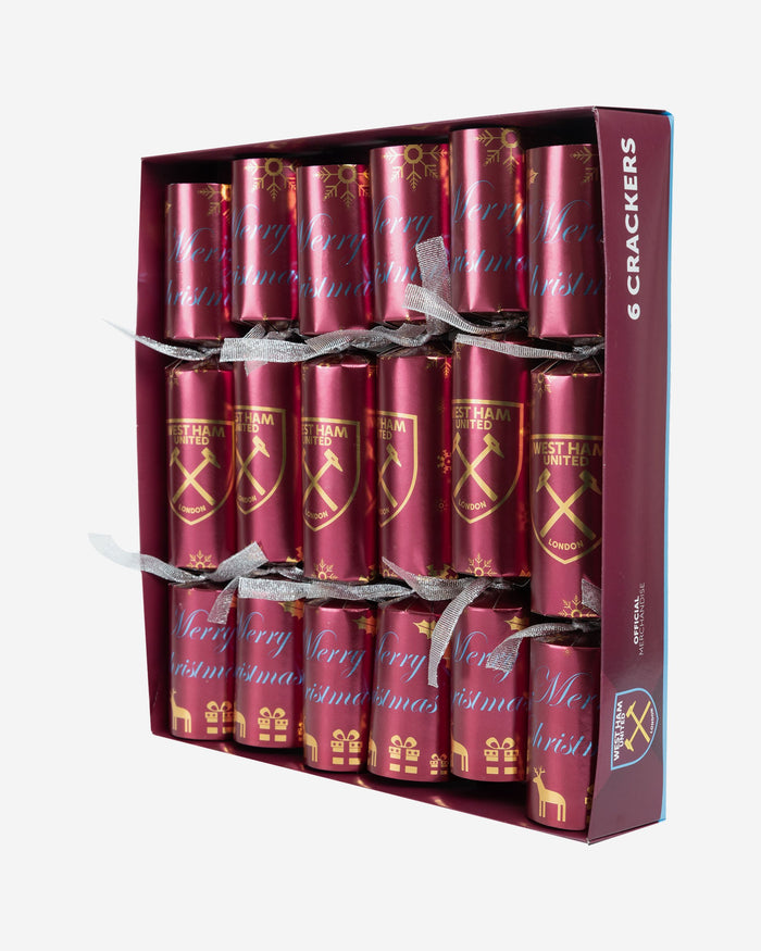 West Ham United FC 6 Pack Christmas Crackers FOCO - FOCO.com | UK & IRE
