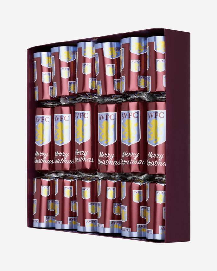 Aston Villa FC 6 Pack Christmas Holiday Crackers FOCO - FOCO.com | UK & IRE