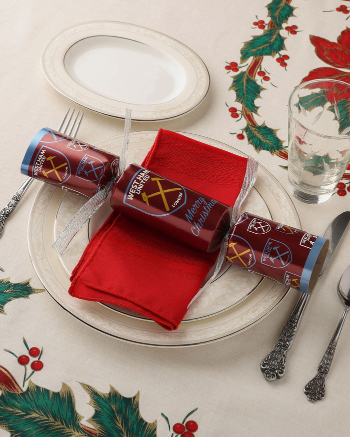 West Ham United FC 6 Pack Christmas Holiday Crackers FOCO - FOCO.com | UK & IRE