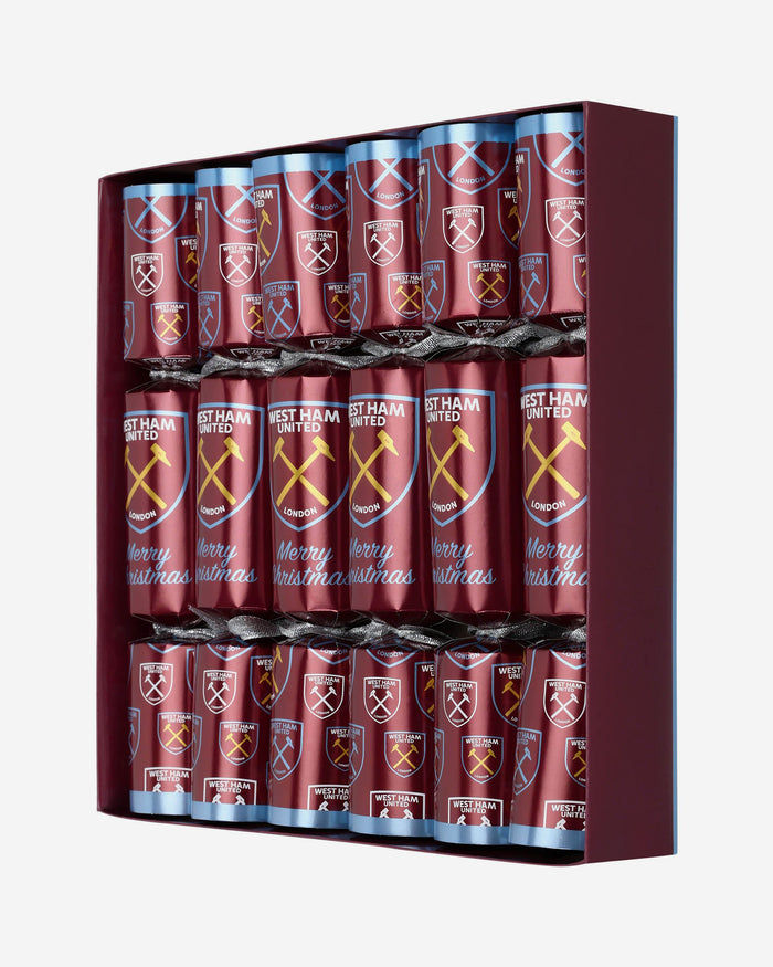 West Ham United FC 6 Pack Christmas Holiday Crackers FOCO - FOCO.com | UK & IRE