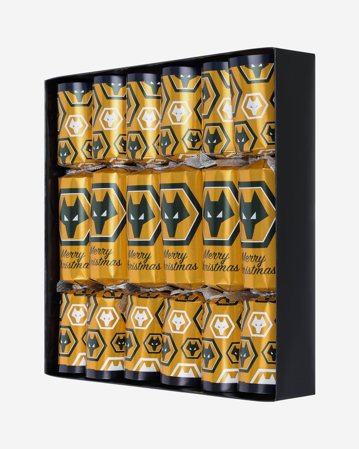Wolverhampton Wanderers FC 6 Pack Christmas Holiday Crackers FOCO - FOCO.com | UK & IRE