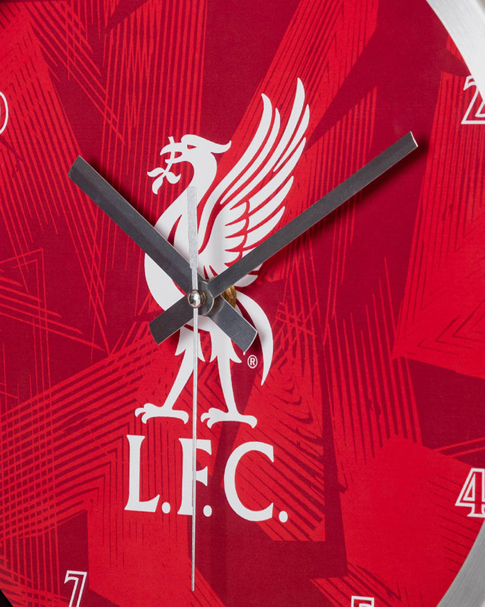 Liverpool FC Metal Wall Clock FOCO - FOCO.com | UK & IRE