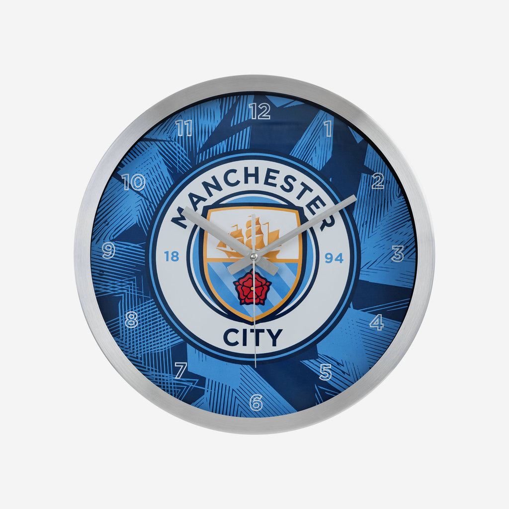 Manchester City FC Metal Wall Clock FOCO - FOCO.com | UK & IRE