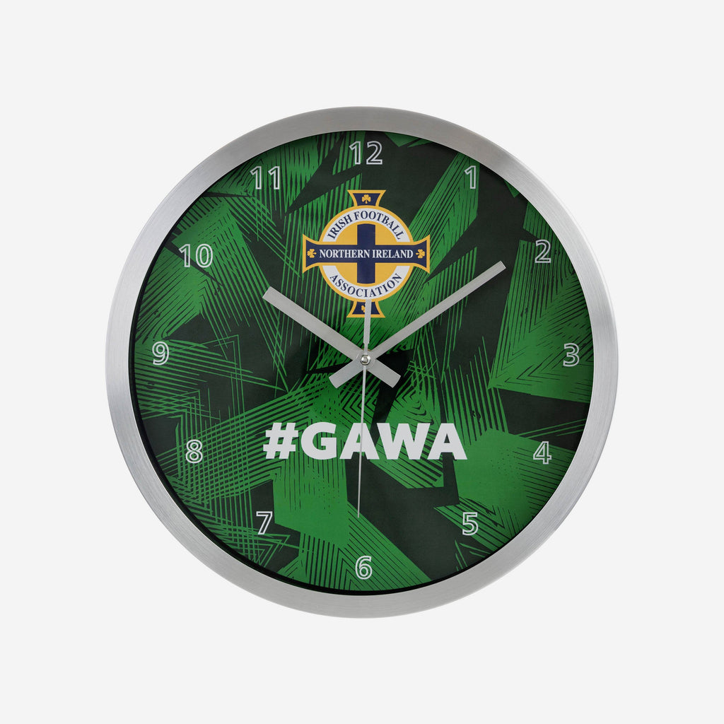 Northern Ireland Metal Wall Clock FOCO - FOCO.com | UK & IRE
