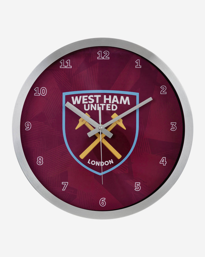 West Ham United FC Metal Wall Clock FOCO - FOCO.com | UK & IRE