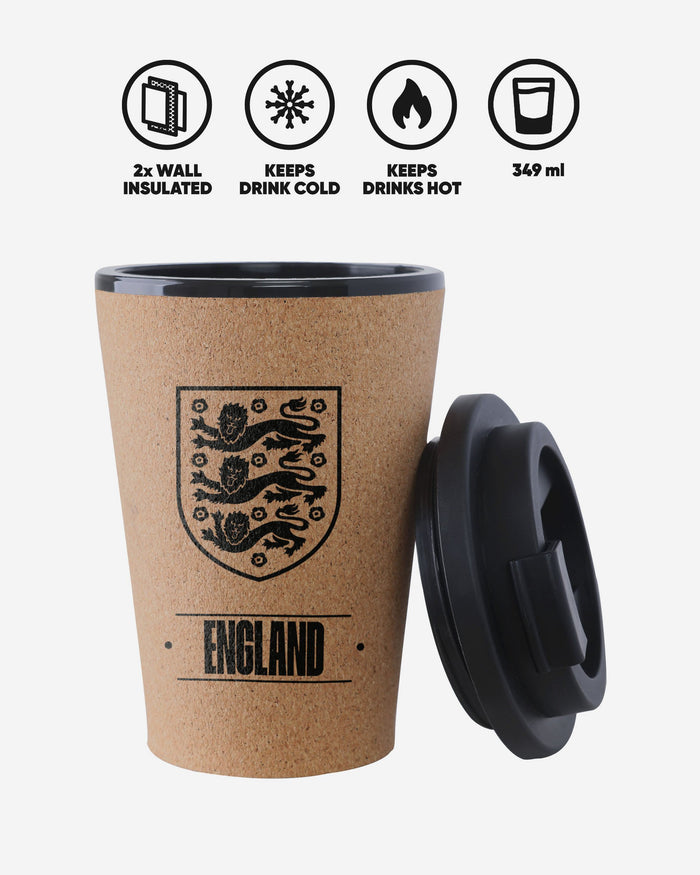 England 350 mL Cork Travel Mug FOCO - FOCO.com | UK & IRE