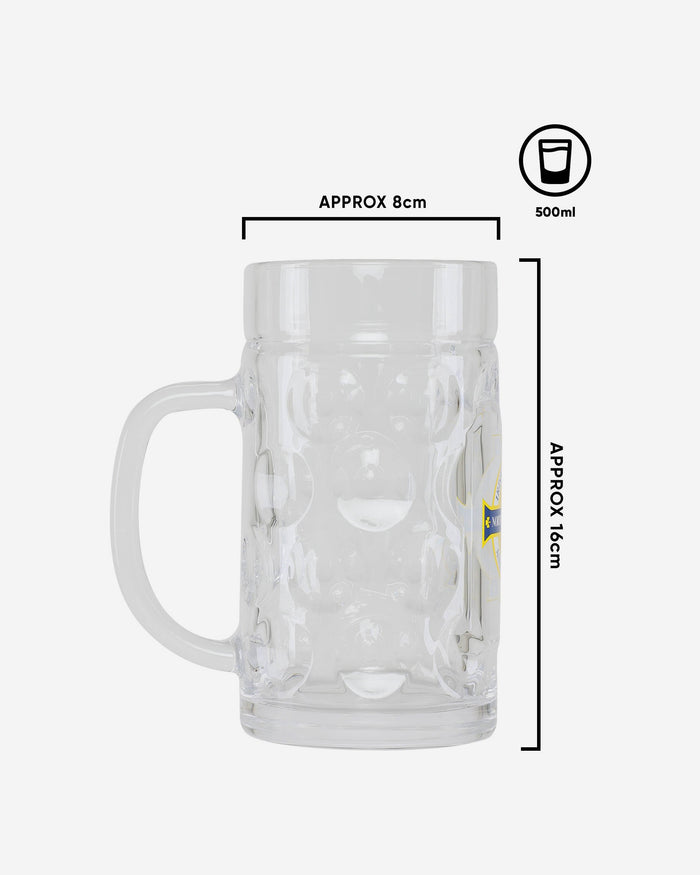 Northern Ireland 500ml Dimple Stein Glass FOCO - FOCO.com | UK & IRE