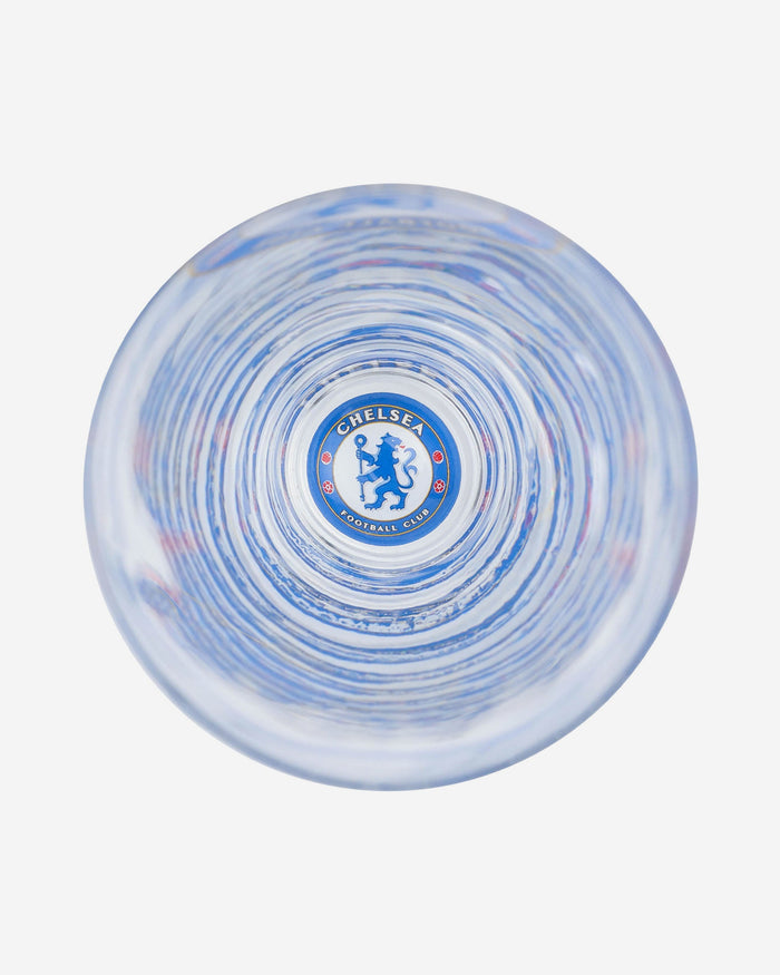 Chelsea FC Crest On Base Glass FOCO - FOCO.com | UK & IRE