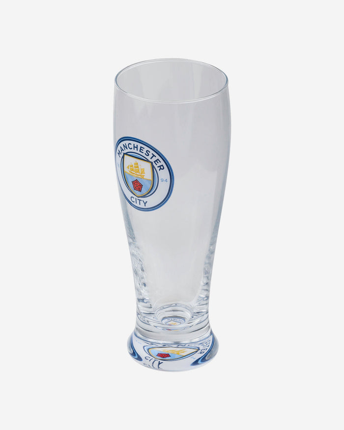 Manchester City FC Crest On Base Glass FOCO - FOCO.com | UK & IRE