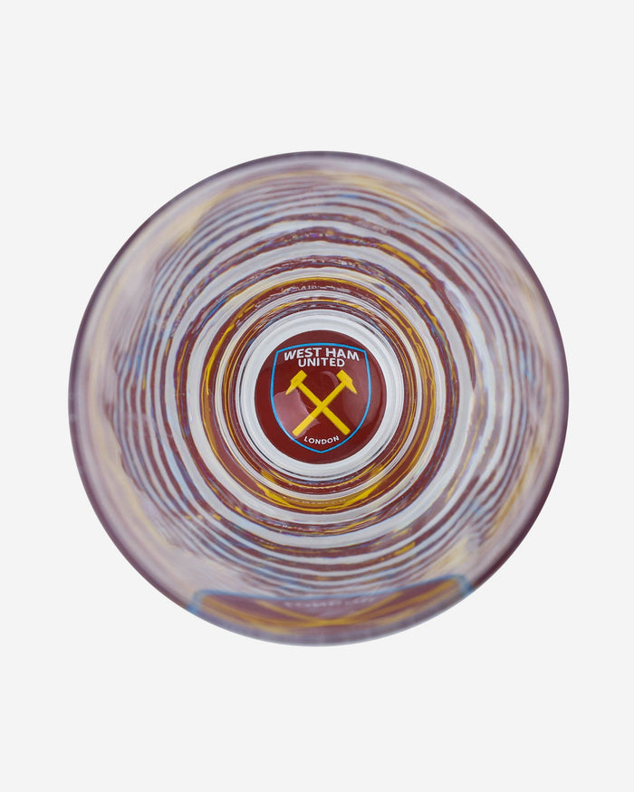 West Ham United FC Crest On Base Glass FOCO - FOCO.com | UK & IRE