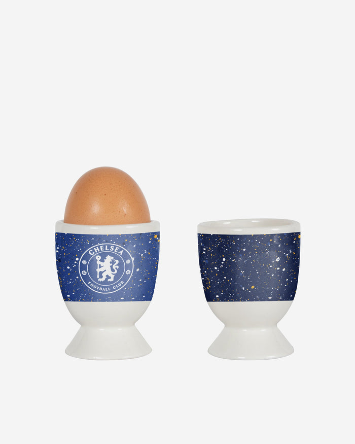 Chelsea FC 2 Pack Paint Splatter Egg Cup FOCO - FOCO.com | UK & IRE