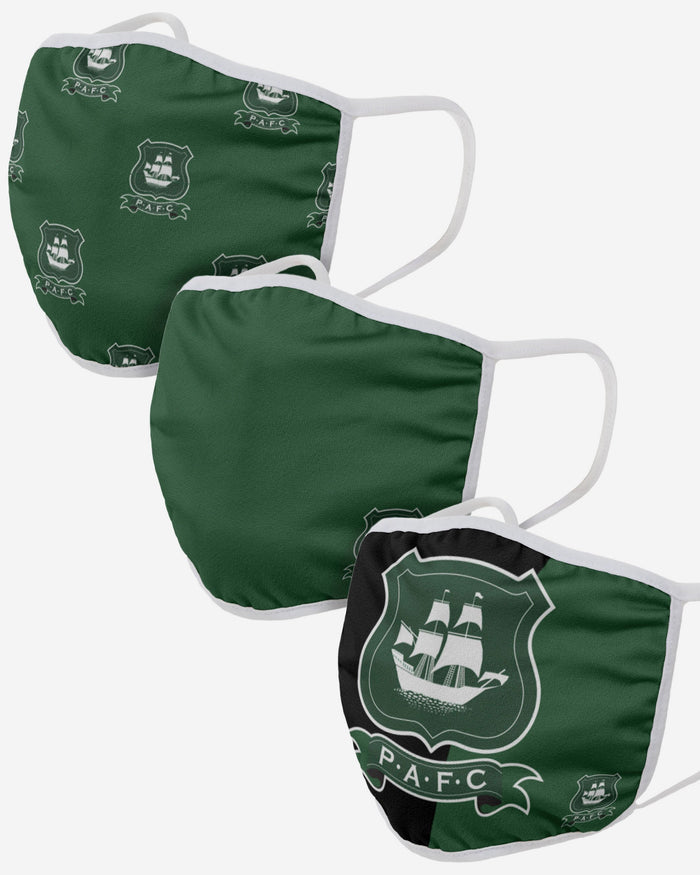 Plymouth FC 3 Pack Face Cover FOCO - FOCO.com | UK & IRE