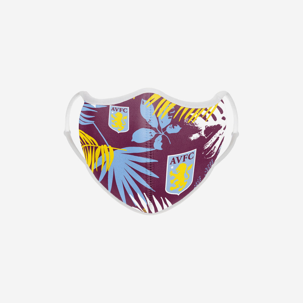 Aston Villa FC Floral Spring Face Cover FOCO - FOCO.com | UK & IRE